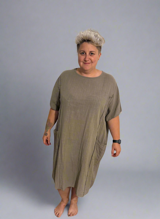 Meadow Linen Pocket Dress