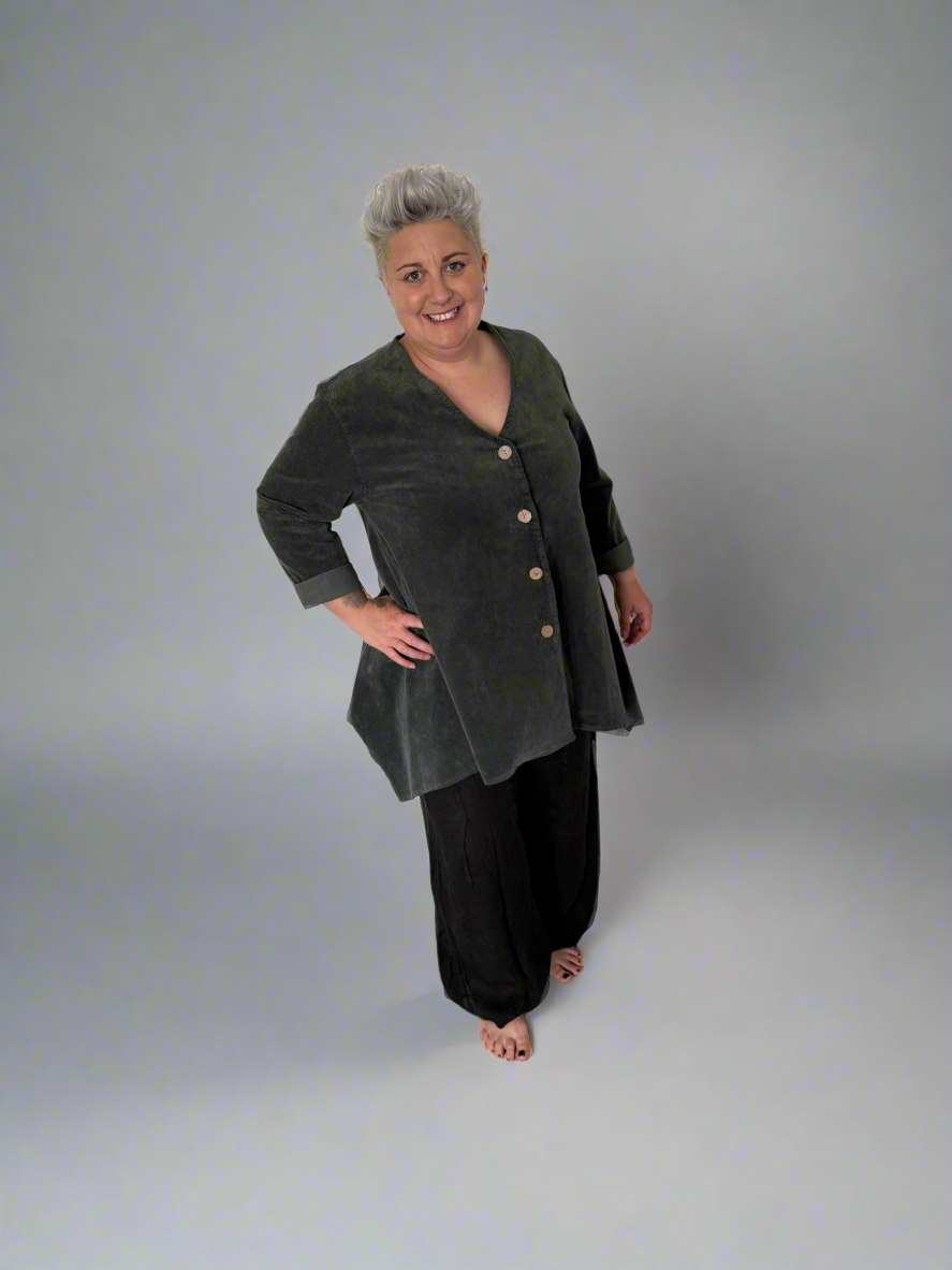 Esmerelda Corduroy Layering Blouse