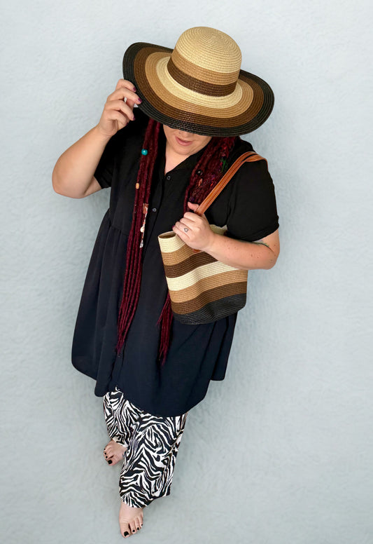 Lulu Summer Beach Bag & Matching Hat